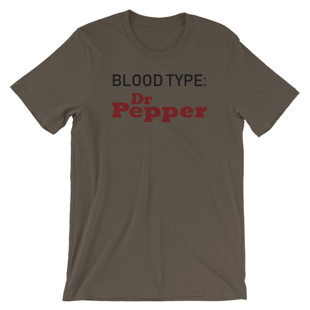 BLOOD TYPE: Dr Pepper
