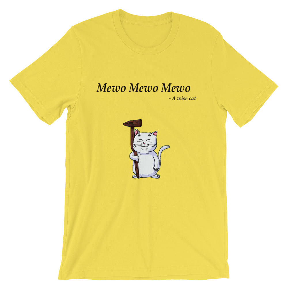 Mewo Mewo Mewo Said the wise cat